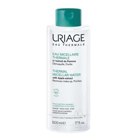Eau Micellaire Thermale Uriage Peau Mixta/Grasse, 500 ml