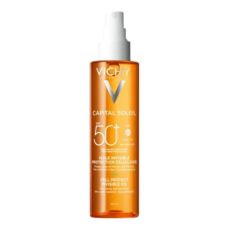 Aceite solar Vichy Capital Soleil SPF 50+, 200 ml