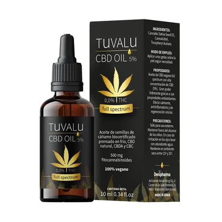 Tuvalu 5% CBD Oil