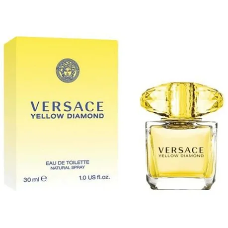 Versace Diamante Amarillo - 100 ml Agua de Perfume (Fragancia floral amarilla)