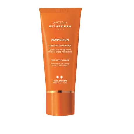 Protector facial Adaptasun Instituto Esthederm Factor de protección moderado SPF 50, 50 ml