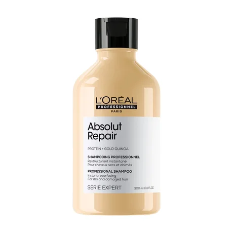 Champú L'Oréal Expert Absolut Reparación Oro, 300 ml
