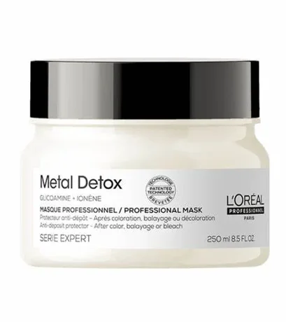 Mascarilla Detox Metal Serie Expert L'Oréal 200 ml
