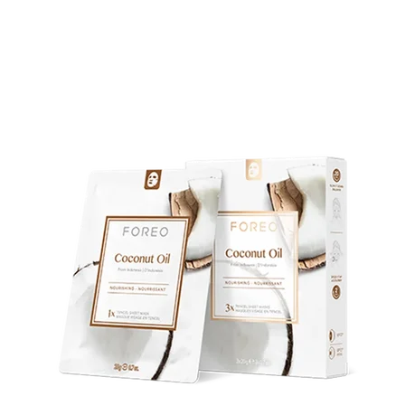 Masque en feuille à l'huile de noix de coco Foreo (1 unité)