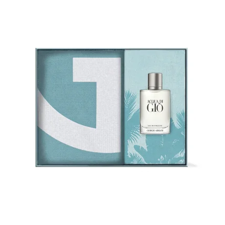 Giorgio Armani Acqua di Giò 100ml Eau de Toilette Set with Beach Towel