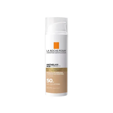 Crème gel Anthelios Photocorrectrice Âge Correcte SPF50, 50 ml