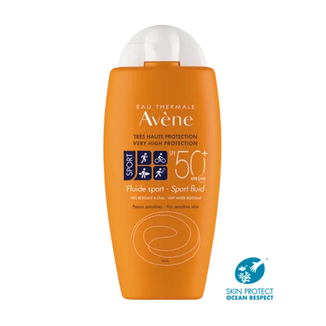 Fluidos Deportivo Avène 100 ml - Protección Solar Alta 50+