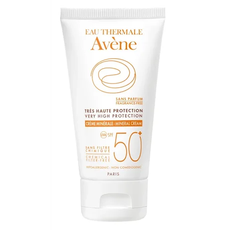 Avène Mineral Sunscreen Cream SPF 50+ 50ml