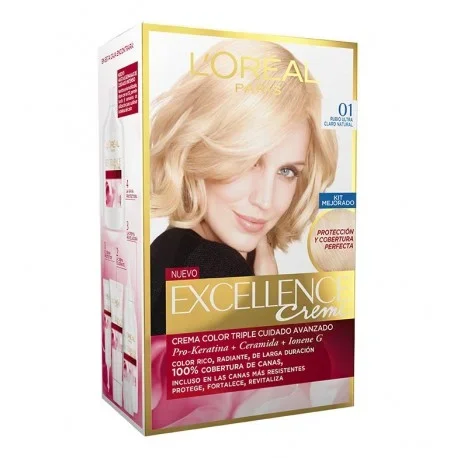L'Oreal Excellence Pure Blond Hair Color, 1 Unit