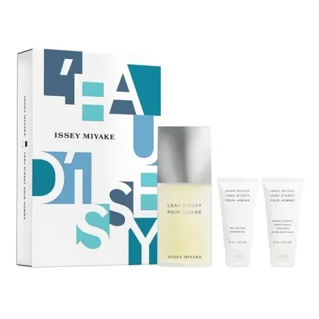 Issey Miyake L'Eau D'Issey Pour Homme Gift Set, 125ml + 50ml + 50ml