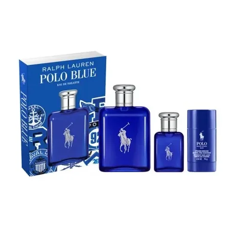 Set de regalo Ralph Lauren Polo Blue, 125 ml + 40 ml + 75 g
