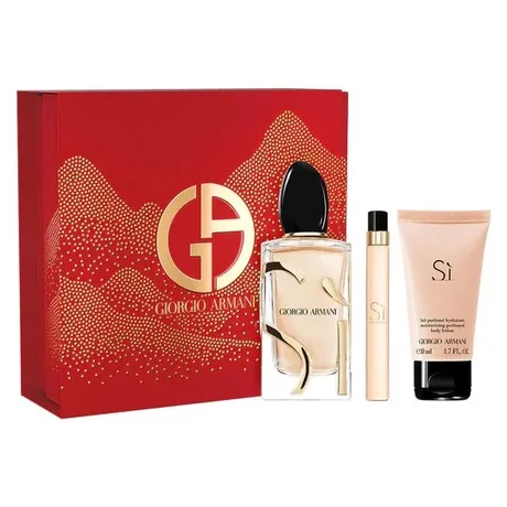 Set Navideño Giorgio Armani Sí (100 ml + 50 ml + 10 ml)