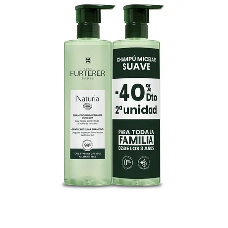 Champú Micelar Suave Naturia René Furterer 2 x 400 ml