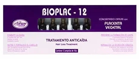 BIOPLAC Vegetal Placenta Hair Loss Treatment - 12 Units
