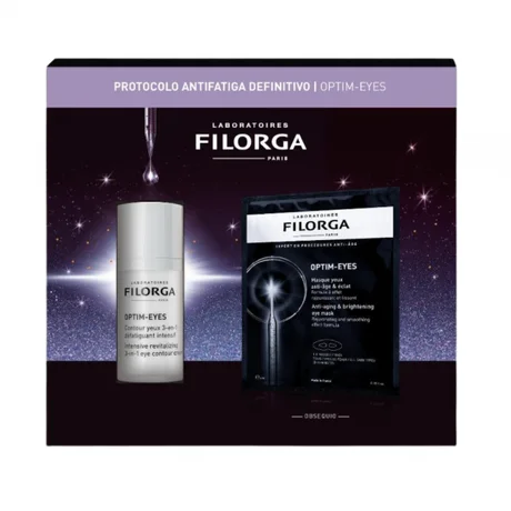 Filorga Optim-Eye Cream + Masks Set (15ml + 2 ud)