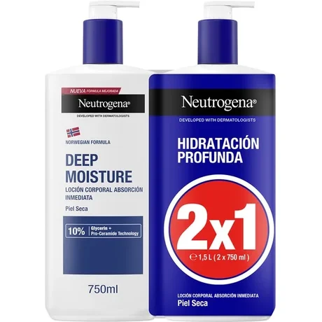 Duo d'hydratation intense Neutrogena 2 x 750 ml