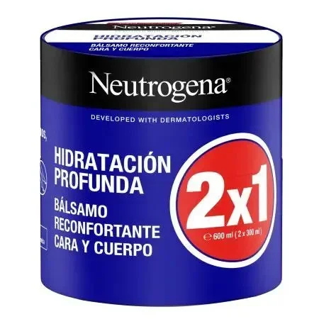Bálsamo de hidratación profunda Neutrogena, 2x300 ml (Cara y Cuerpo)