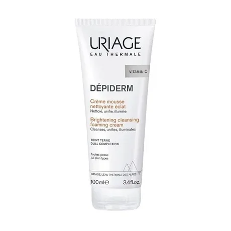 Nettoyeur en mousse illuminateur Dépiderm URIAGE 100 ml