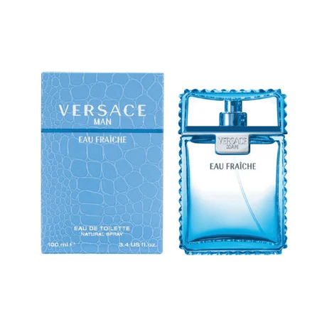 Versace Man Eau Fresca - 50 ml, Azul, Fragancia Fresca