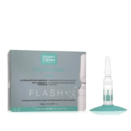 MARTIDERM Flash Bulb, 5 Units - Instant Under-Eye Brightener
