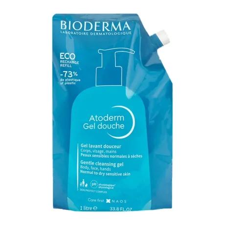 Geles de ducha Bioderma Atoderm Suave - Recarga de 1L (Tamaño, Color, Capacidad)