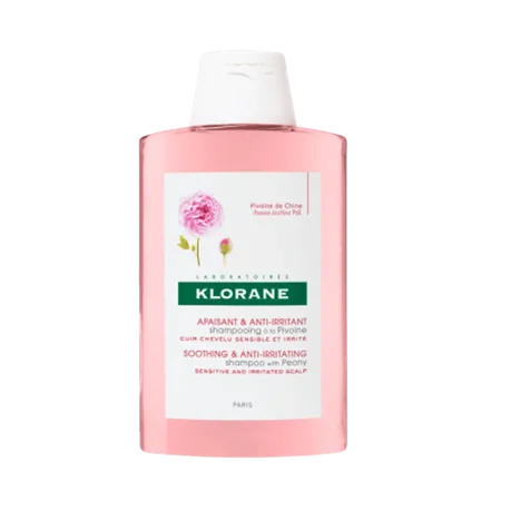 Champú calmante y antiirritante Klorane con Pivoina, 200 ml