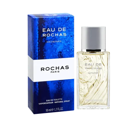 Fragancia Rochas Eau De Rochas Hombre - 50 ml, Negro, Capacidad 100 ml