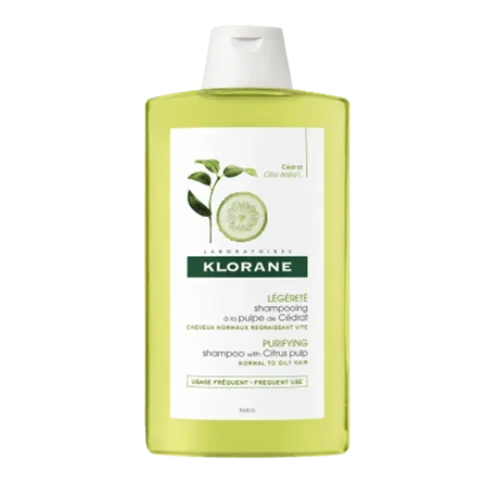 Champú Klorane con Extracto de Cidra, 400 ml