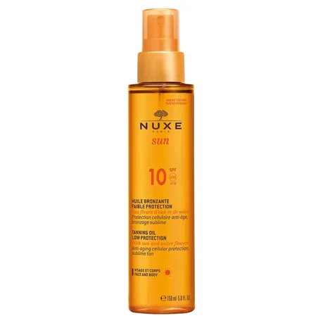 Huile Bronzante NUXE SPF10, 150 ml