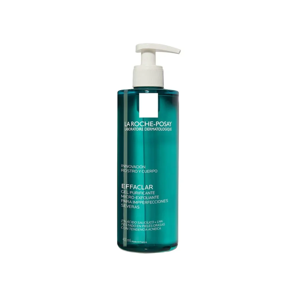 Gel purificador microexfoliante Effaclar de La Roche-Posay, 400 ml