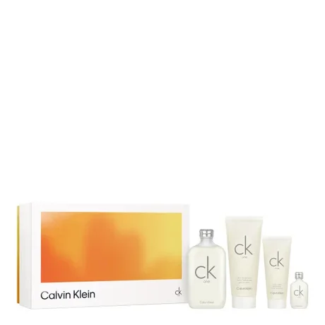Calvin Klein CK One Gift Set - 200ml EDP + 200ml Body Lotion + 100ml Shower Gel + 15ml Travel Size