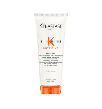Nutrición Leche Vital, Acondicionador para Cabello Normal y Ligeramente Seco - Kérastase