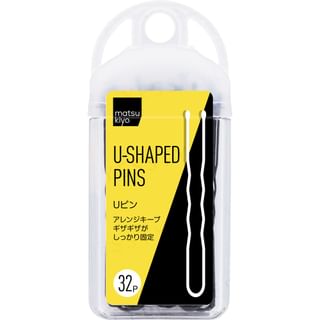 Matsukiyo U-Shaped Pins, 32 Pieces