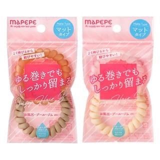 Elástico para el cabello resistente al agua Chantilly - Blanco mate (Tamaño: Talla única, Color: Blanco, Capacidad: N/A)