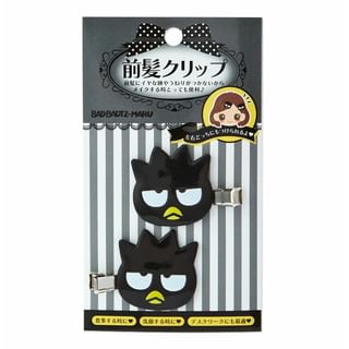 Conjunto de horquillas para el cabello Bad Badtz-Maru de Sanrio, 2 unidades (3.5 x 3.8 cm)