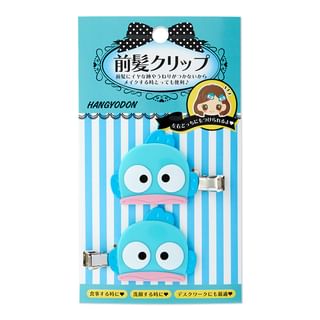 Conjunto de ganchos para el cabello Hangyodon Sanrio (2 unidades) - 4x3,8 cm