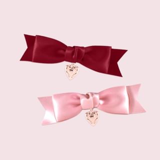Clip de pelo Cupido de fresa Flower Knows - Rojo y rosa