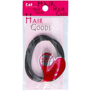 KAI Knotless Rubber Bands (2-Pack) - Size: Medium, Color: Black, Capacity: 200 pcs