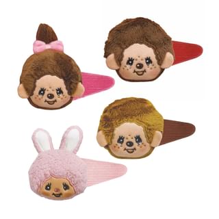 AI PLANNING Monchhichi BIG Plush Hair Clip - Boy