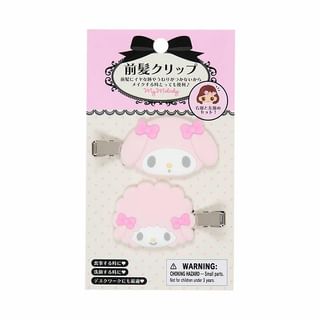 Clip para el cabello Sanrio My Melody y My Sweet Piano (paquete de 2)