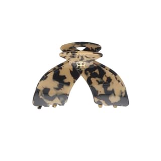 PARSA Beauty T-Shell Hair Claw Clips (Brown, Size: One Size, Color: Brown)
