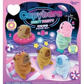 Llavero Capibára del Club de Cacahuetes (5 diseños)