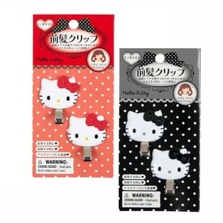 Pinzas para el cabello sin arrugas Sanrio Hello Kitty - Versión mini (paquete de 2)