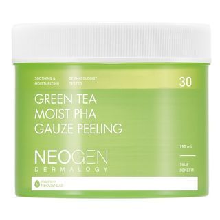 NEOGEN Hydrating Gaze Compresses with Peeling Tonic infused with PHA and Green Tea