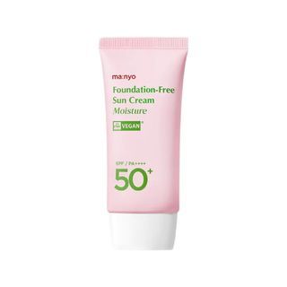 Crème solaire ma:nyo sans fond de teint, hydratation durable - Protection UV SPF 50+ PA++++