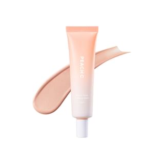 Base de maquillaje iluminadora Peach C Brillo Beige