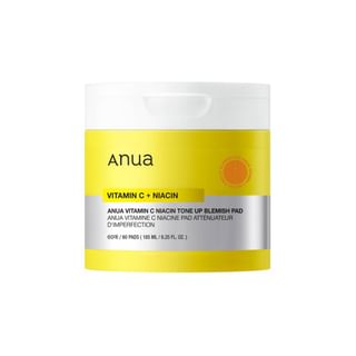 Toallitas tonificantes y exfoliante con vitamina C y nicotinamida Anua
