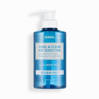 Gel de ducha refrescante Kundal Ice Boost, 500 ml