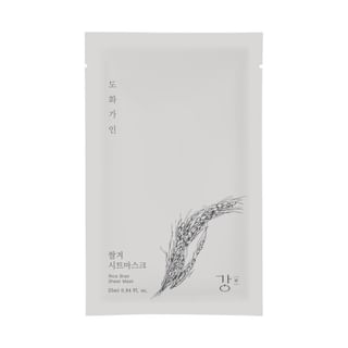 Mascarilla en hoja de arroz con brana House of Dohwa (25 ml, 1 unidad)