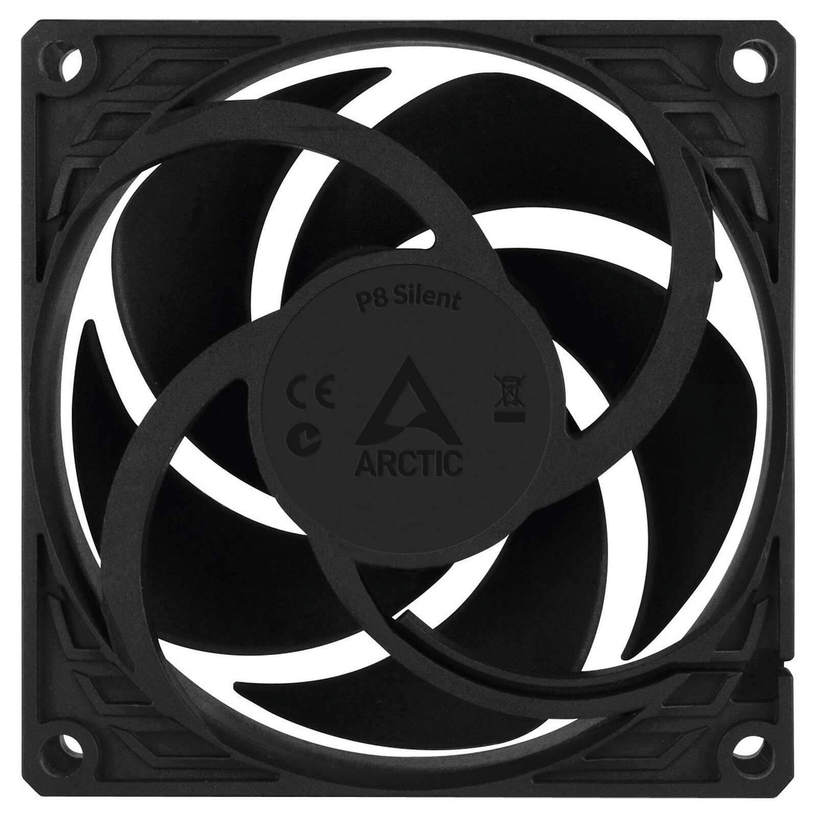 Arctic P8 Silent (Black) 